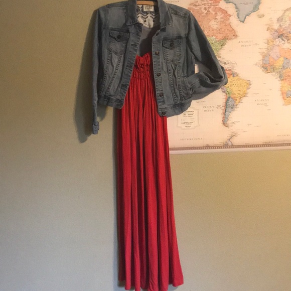 MAX STUDIO Cora strapless maxi dress - Picture 6 of 7